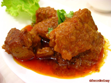 Myanmar pork curry, S$7.50 for